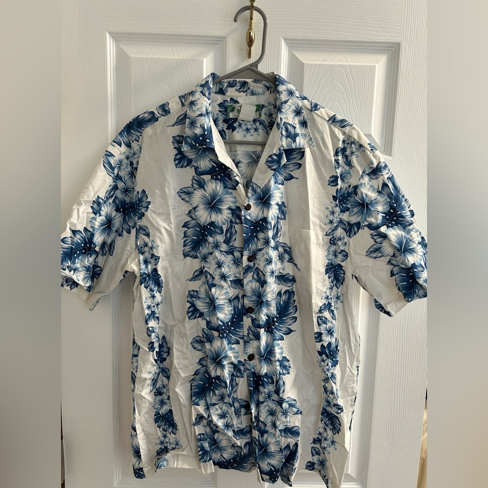 Two Palms made in Hawaii Hawaiian Shirt